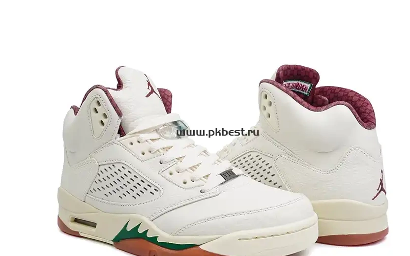 orange RETAIL GOD GRITO”White SHIP MATERIALS PK 5 READY “EL Jordan Jordan green TO Air 0511